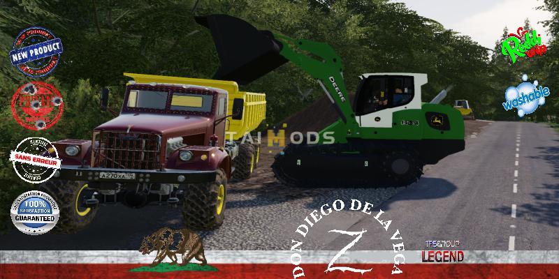 FS19 - Forestry Dozer 834 V1.5 (1.6) FS19 - Forestry Dozer 834 V1.5 (1.6)
