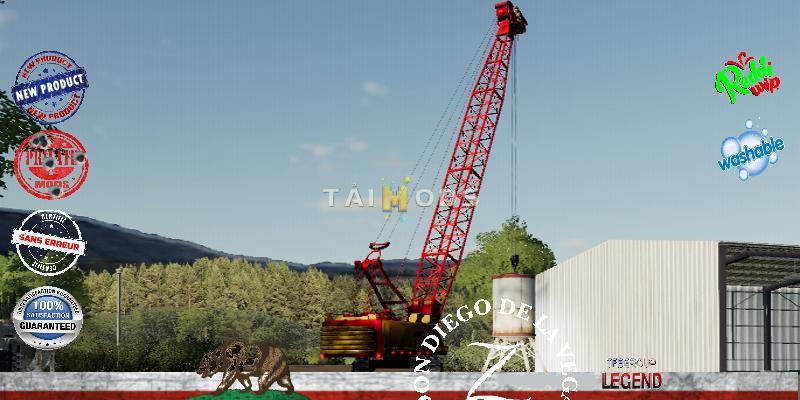 FS19 - Sany SY35U Kran V1.5 (1.6) FS19 - Sany SY35U Kran V1.5 (1.6)
