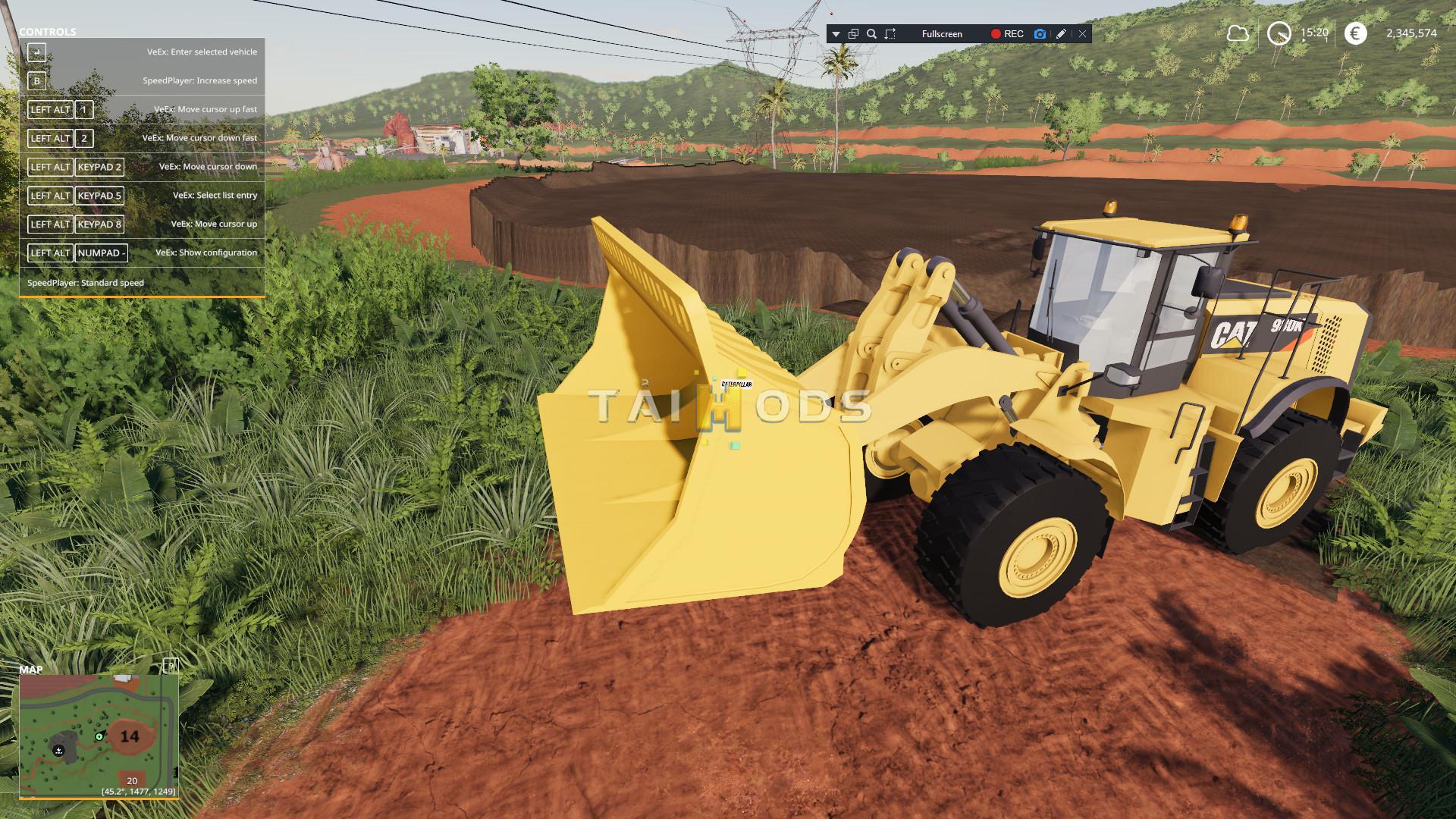 FS19 - Coal Shovel for 980K Cat Loader V1.0 (1.5) FS19 - Coal Shovel for 980K Cat Loader V1.0 (1.5)
