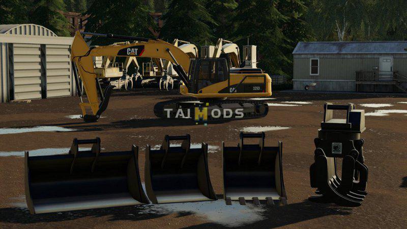 FS19 - Cat 325DL Excavator V1.0 (1.5) FS19 - Cat 325DL Excavator V1.0 (1.5)