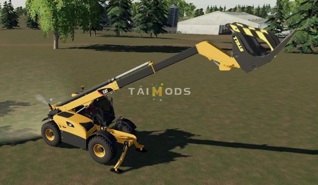 FS19 - Cat TeleHandler V1.0 (1.5) FS19 - Cat TeleHandler V1.0 (1.5)