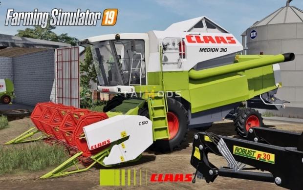 FS19 - Claas Medion 310 V1.0 (1.7) FS19 - Claas Medion 310 V1.0 (1.7)