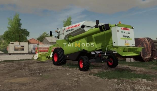 FS19 - Claas Mega 360 Harvester V1.0 (1.7) FS19 - Claas Mega 360 Harvester V1.0 (1.7)
