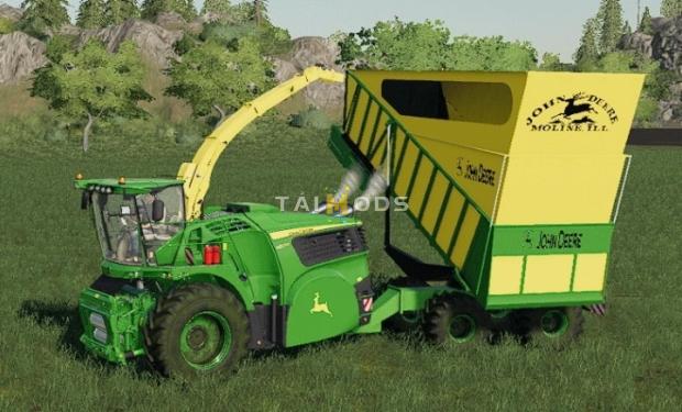 FS19 - John Deere 8000 Cargo V1.0 (1.7) FS19 - John Deere 8000 Cargo V1.0 (1.7)