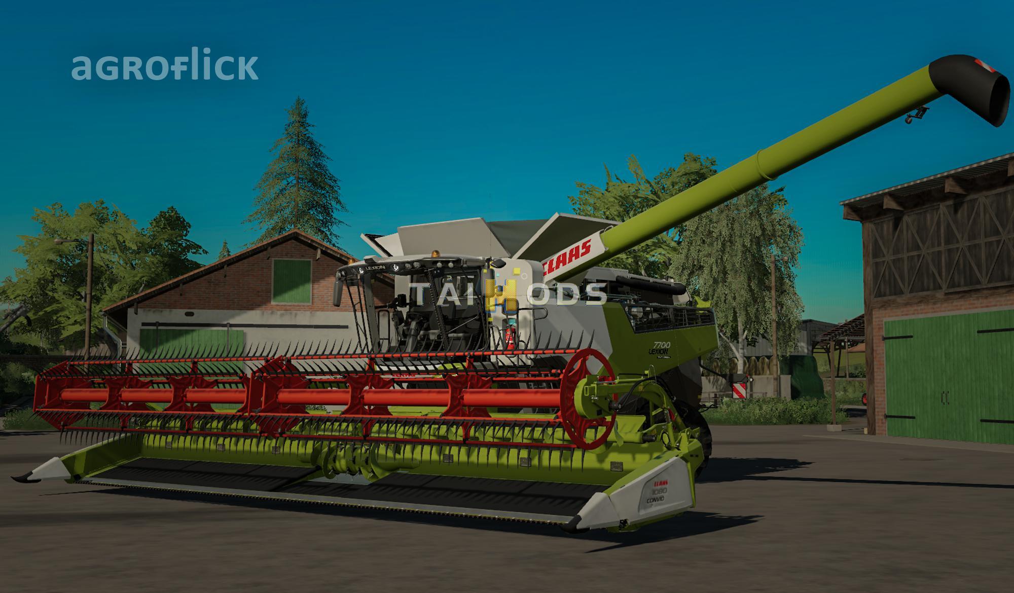 FS19 - Claas Lexion 7700 Harvester V2.0 (1.7) FS19 - Claas Lexion 7700 Harvester V2.0 (1.7)