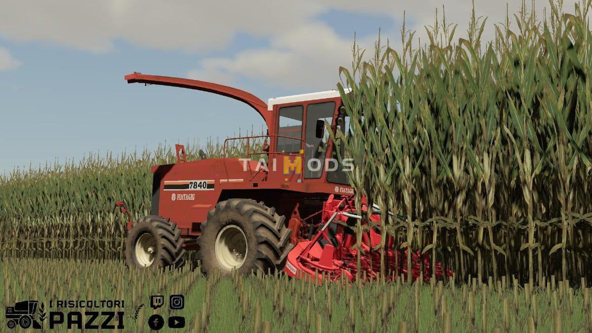 FS19 - Fiatagri Hesston 7840 Harvester V1.1 (1.7) FS19 - Fiatagri Hesston 7840 Harvester V1.1 (1.7)