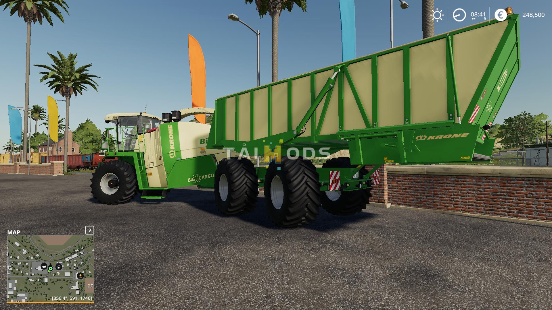 FS19 - Krone Big X 1180 Cargo Converted V1.0 (1.6) FS19 - Krone Big X 1180 Cargo Converted V1.0 (1.6)
