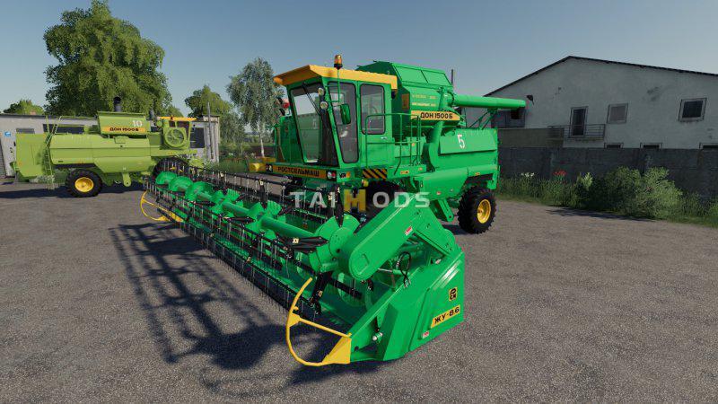 FS19 - Don 1500 B97 Harvester Mod V1.0 (1.6) FS19 - Don 1500 B97 Harvester Mod V1.0 (1.6)