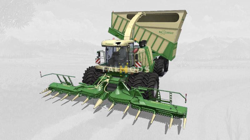 FS19 - Krone Big X 1180 Cargo V1.2 (1.6) FS19 - Krone Big X 1180 Cargo V1.2 (1.6)