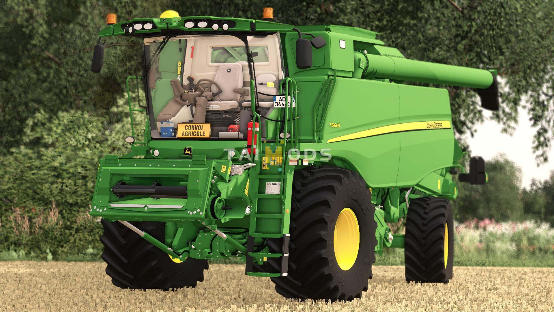FS19 - John Deere T560i Harvester V1.0 (1.6) FS19 - John Deere T560i Harvester V1.0 (1.6)