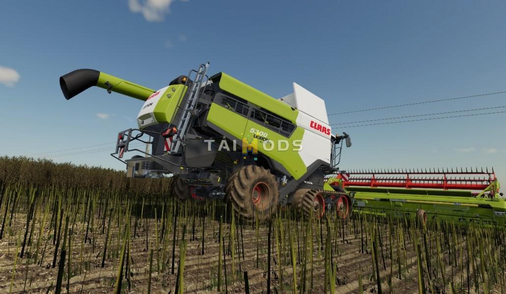 FS19 - Claas Lexion 5300 6900 Harvester V1.0 (1.5) FS19 - Claas Lexion 5300 6900 Harvester V1.0 (1.5)