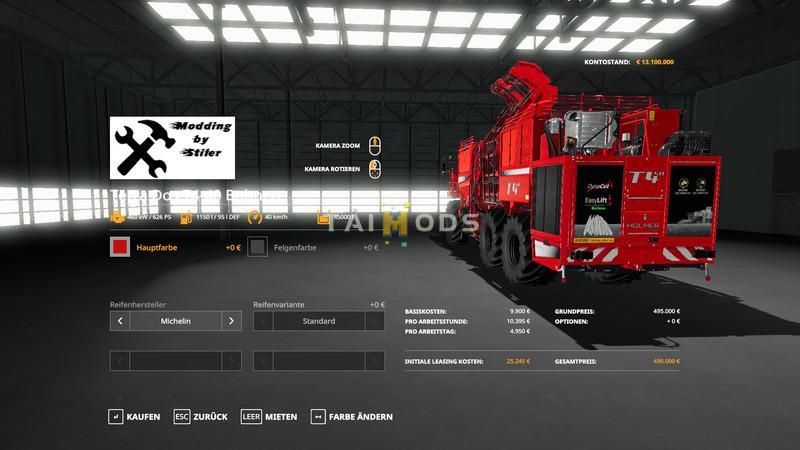 FS19 - Multi Fruit Harvester V2.5 (1.5) FS19 - Multi Fruit Harvester V2.5 (1.5)