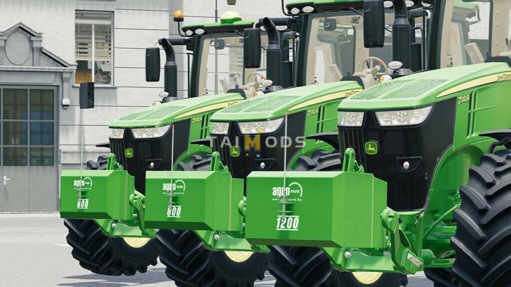 FS19 - Agropark Weight Pack V1.0.0.1 (1.7) FS19 - Agropark Weight Pack V1.0.0.1 (1.7)