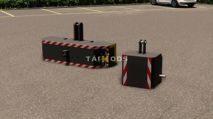 FS19 - Weight Pack 600/1000KG v1.1.0.0 (1.7) FS19 - Weight Pack 600/1000KG v1.1.0.0 (1.7)