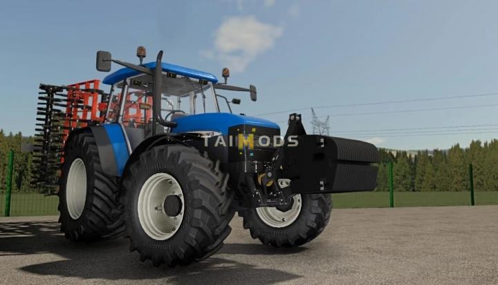 FS19 - New Holland Weight V1.0 (1.7) FS19 - New Holland Weight V1.0 (1.7)