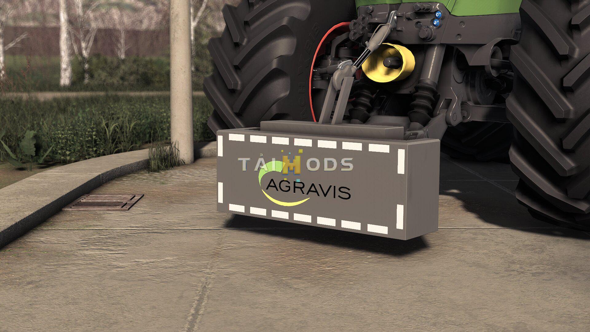 FS19 - Agravis Gewicht 1000KG V1.0 (1.7) FS19 - Agravis Gewicht 1000KG V1.0 (1.7)
