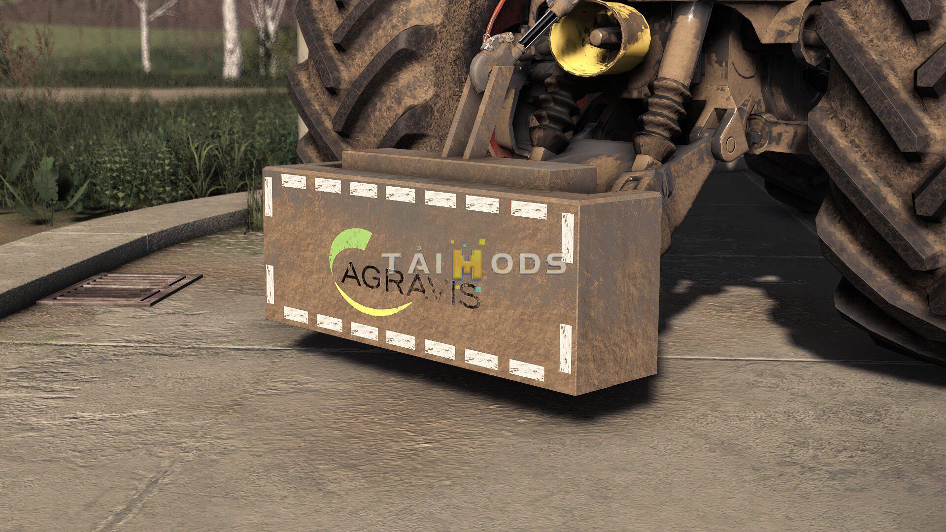 FS19 - Agravis Gewicht 1000KG V1.0 (1.7) FS19 - Agravis Gewicht 1000KG V1.0 (1.7)