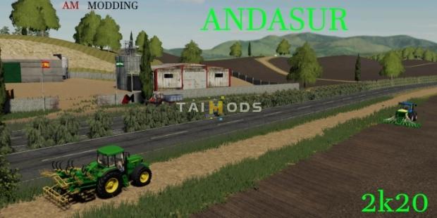 FS19 - AndaSur Map V1.0 (1.7) FS19 - AndaSur Map V1.0 (1.7)