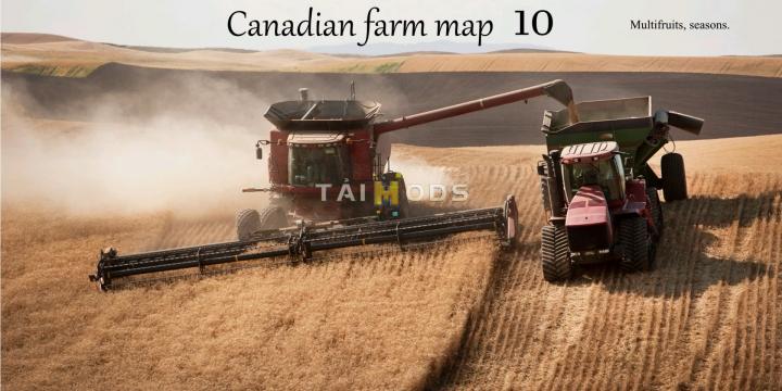FS19 - Canadian Farm Map V10 (1.7) FS19 - Canadian Farm Map V10 (1.7)