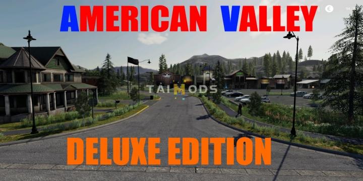 FS19 - American Valley Deluxe Edition V1.0 (1.7) FS19 - American Valley Deluxe Edition V1.0 (1.7)