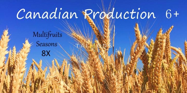 FS19 - Canadian Production Map 6+ (1.7) FS19 - Canadian Production Map 6+ (1.7)