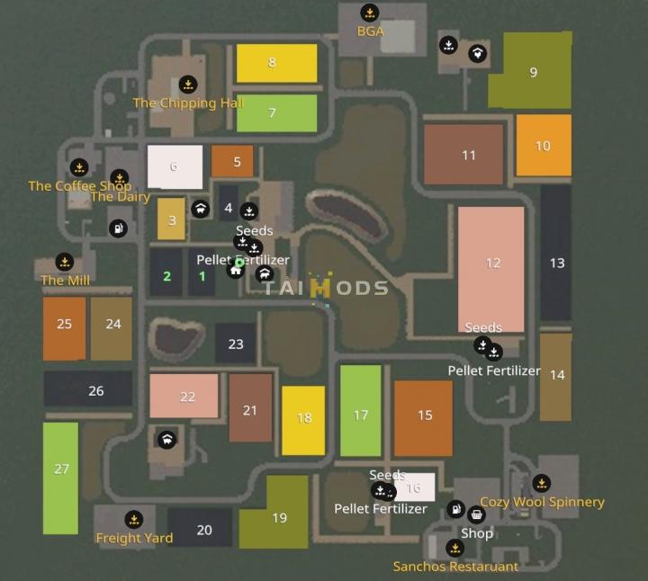 FS19 - Knight Farms Map V1.0 (1.7) FS19 - Knight Farms Map V1.0 (1.7)