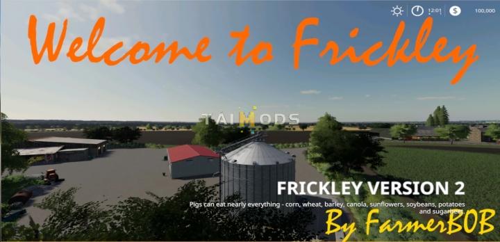 FS19 - Frickley Doncaster UK Map V002 (1.7) FS19 - Frickley Doncaster UK Map V002 (1.7)