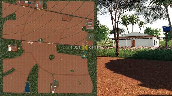 FS19 - South Parana Map V1.1 (1.7) FS19 - South Parana Map V1.1 (1.7)