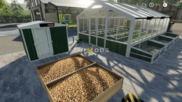 FS19 - Global Company Placeable Onion Greenhouse V1.0 (1.7) FS19 - Global Company Placeable Onion Greenhouse V1.0 (1.7)