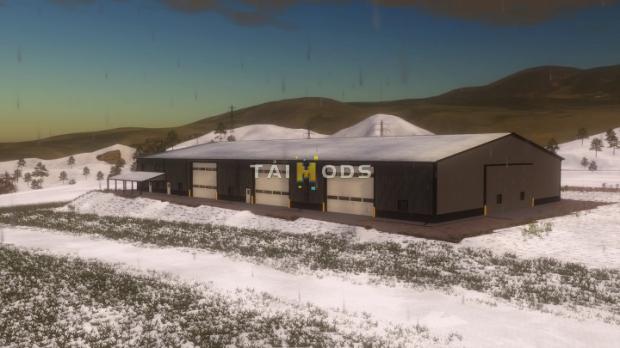 FS19 - 120x225 Black Grey Shop V1.0 (1.7) FS19 - 120x225 Black Grey Shop V1.0 (1.7)