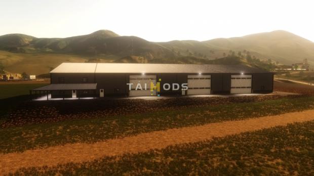 FS19 - 120x225 Black Grey Shop V1.0 (1.7) FS19 - 120x225 Black Grey Shop V1.0 (1.7)