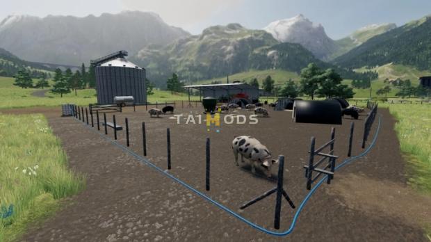 FS19 - Pig Field With Pig Sty V1.0 (1.7) FS19 - Pig Field With Pig Sty V1.0 (1.7)
