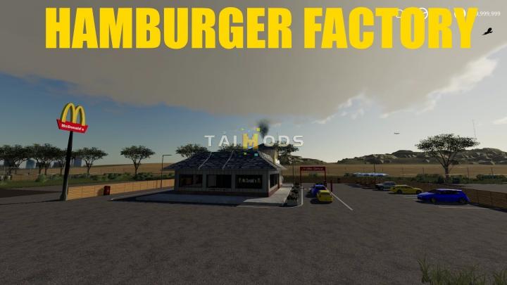 FS19 - Hamburger Factory V1.0 (1.7) FS19 - Hamburger Factory V1.0 (1.7)