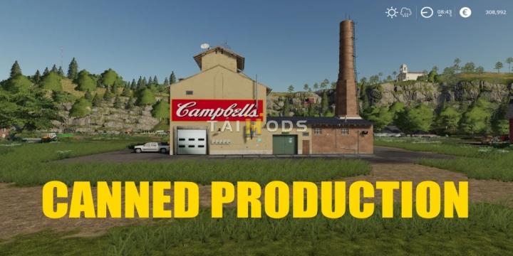 FS19 - Canned Factory V1.1 (1.7) FS19 - Canned Factory V1.1 (1.7)