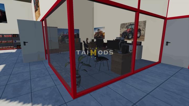 FS19 - Concessionnaire Massey Ferguson Motin V1.0 (1.7) FS19 - Concessionnaire Massey Ferguson Motin V1.0 (1.7)