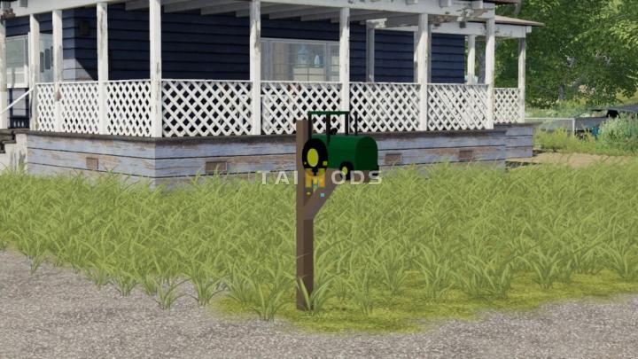 FS19 - Tractor Mailbox V1.0 (1.7) FS19 - Tractor Mailbox V1.0 (1.7)