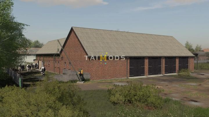 FS19 - Buildings With A Garage V1.0 (1.7) FS19 - Buildings With A Garage V1.0 (1.7)