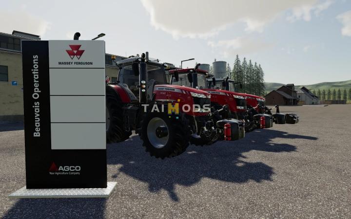FS19 - Agco Dealer Sign V1.1 (1.7) FS19 - Agco Dealer Sign V1.1 (1.7)