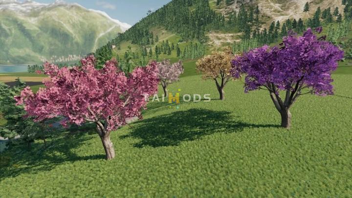 FS19 - Lapacho Trees V1.0 (1.7) FS19 - Lapacho Trees V1.0 (1.7)