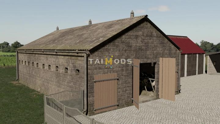 FS19 - Medium Old Cowshed Without Pasture V1.0.0.1 (1.7) FS19 - Medium Old Cowshed Without Pasture V1.0.0.1 (1.7)