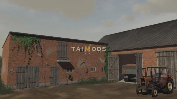 FS19 - Buildings with Cowshed V1.0 (1.7) FS19 - Buildings with Cowshed V1.0 (1.7)