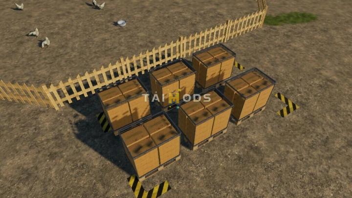 FS19 - Goldcrest Valley Chicken Pen V1.5 (1.7) FS19 - Goldcrest Valley Chicken Pen V1.5 (1.7)