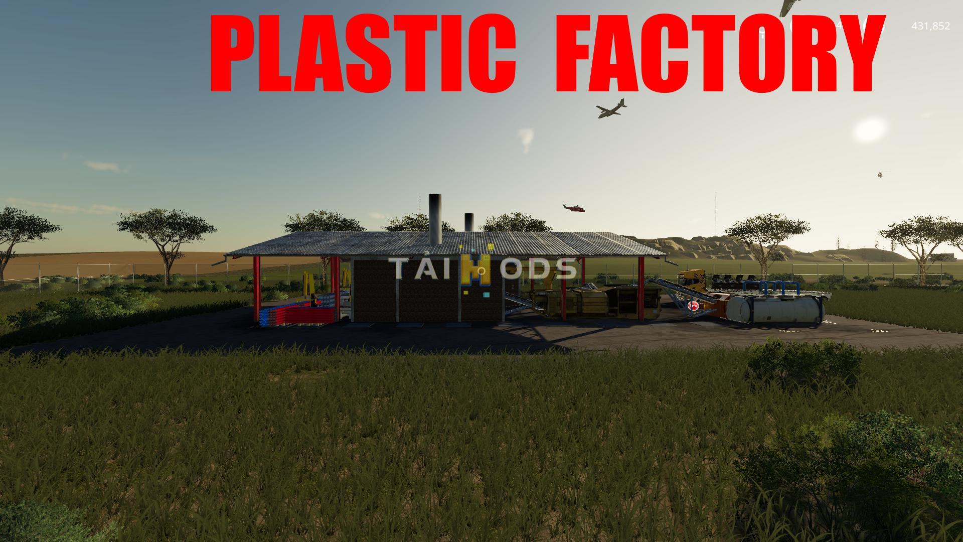 FS19 - Plastic Factory V1.0 (1.7) FS19 - Plastic Factory V1.0 (1.7)