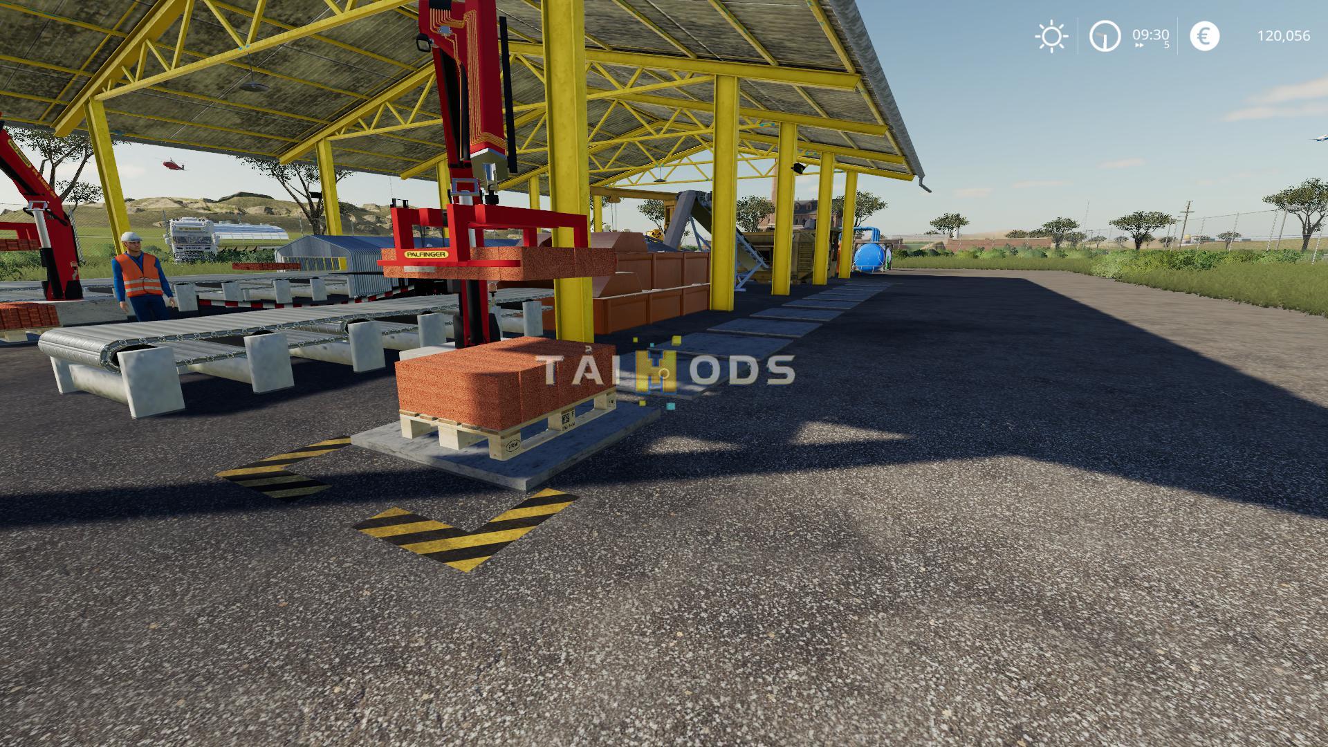 FS19 - Red Brick Factory V1.0 (1.7) FS19 - Red Brick Factory V1.0 (1.7)
