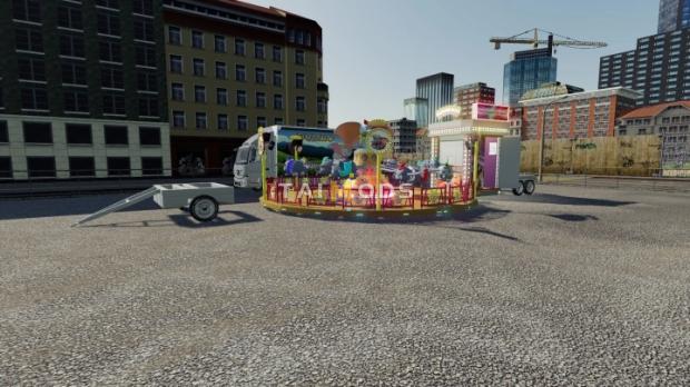 FS19 - Manege Dumbo V1.0 (1.7) FS19 - Manege Dumbo V1.0 (1.7)