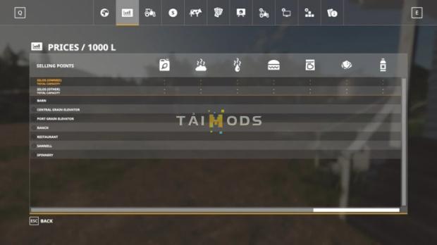 FS19 - Price Table Extension V1.0 (1.7) FS19 - Price Table Extension V1.0 (1.7)