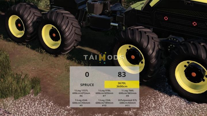 FS19 - Wood Harvester Measurement V1.0.0.1 (1.7) FS19 - Wood Harvester Measurement V1.0.0.1 (1.7)
