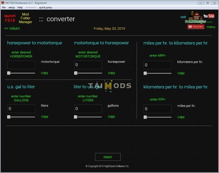 FS19 - Dashboard V3.6 (1.7) FS19 - Dashboard V3.6 (1.7)