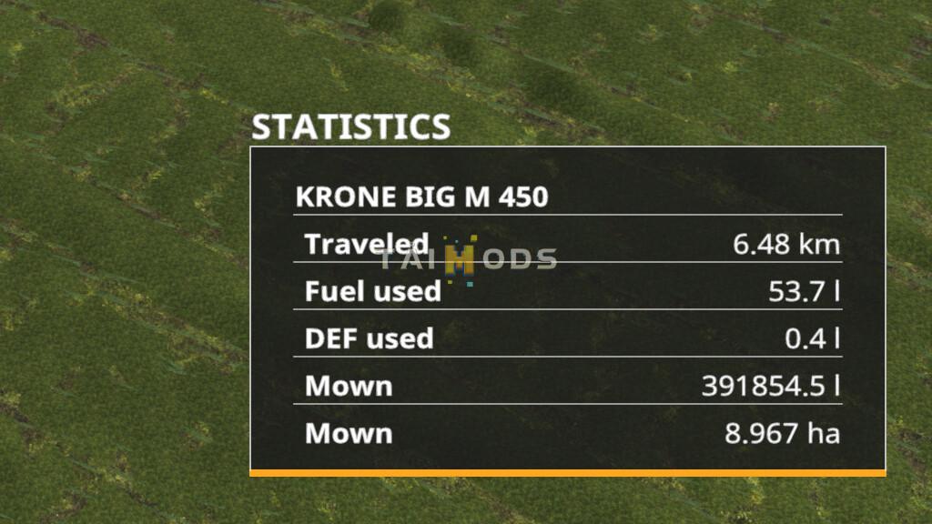 FS19 - Advanced Stats V2.1 (1.7) FS19 - Advanced Stats V2.1 (1.7)