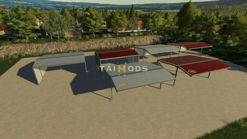 FS19 - EasyShed Set Prefab V1.1 (1.7) FS19 - EasyShed Set Prefab V1.1 (1.7)